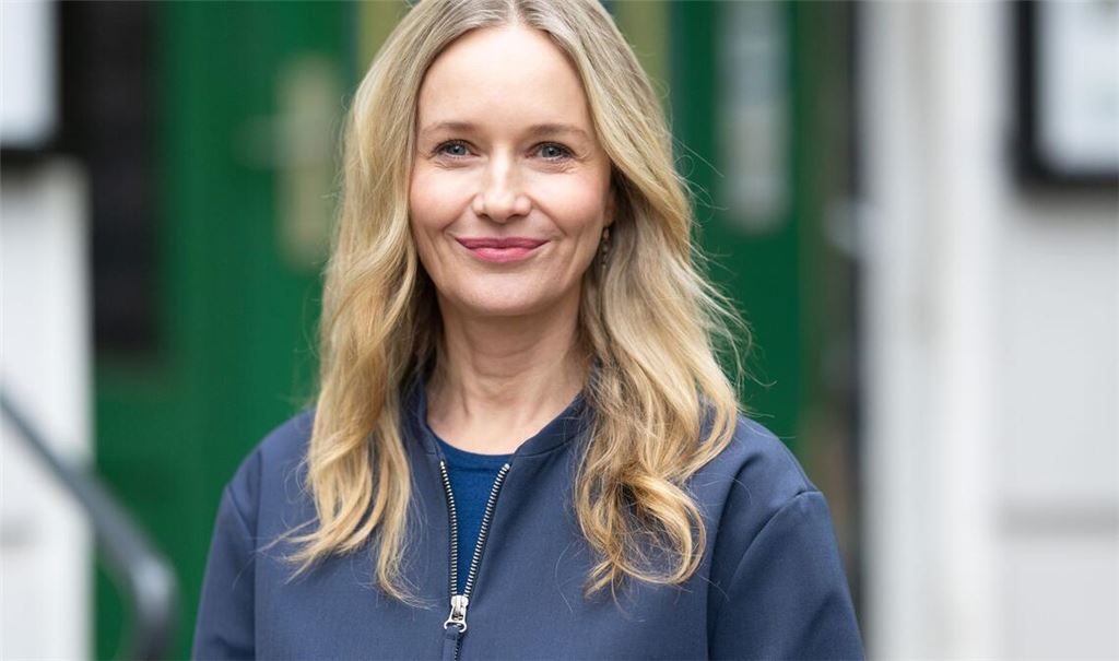 Mit elf hat sie den ersten Film gedreht: Stefanie Stappenbeck,.