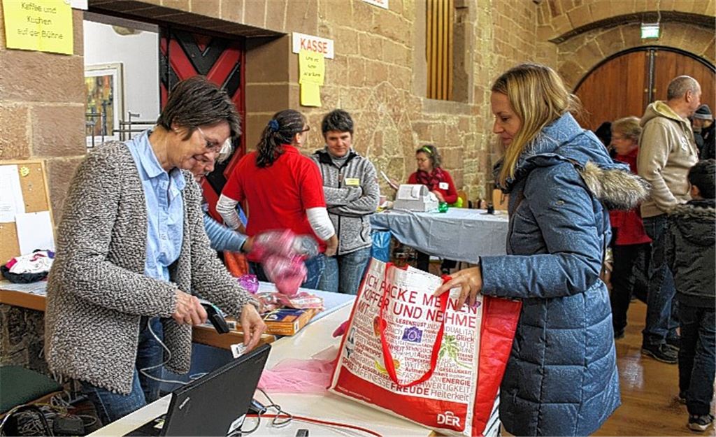 Auch der Basar ist den Kinderschuhen entwachsen