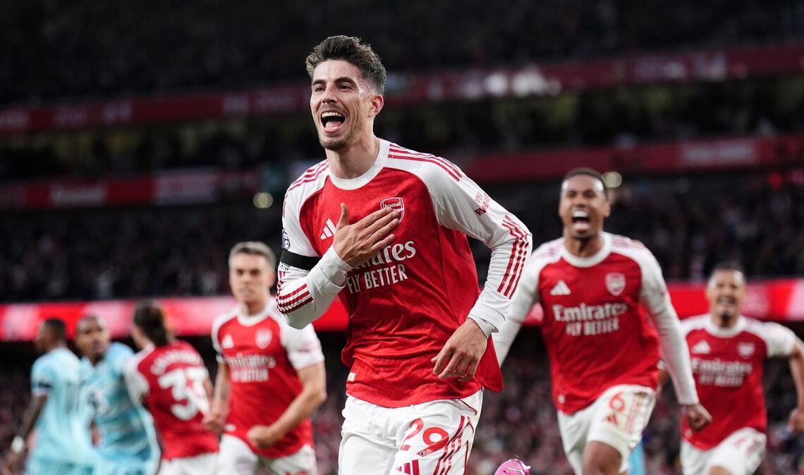 Mit seinem Tor gegen den FC Burnley ebnete Kai Havertz Arsenal den Weg zum Titel.