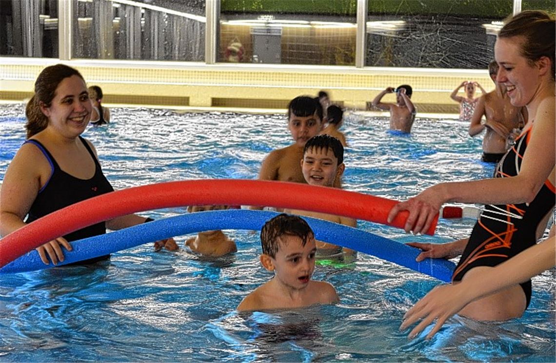 Wasserspiele wirken Trauma entgegen