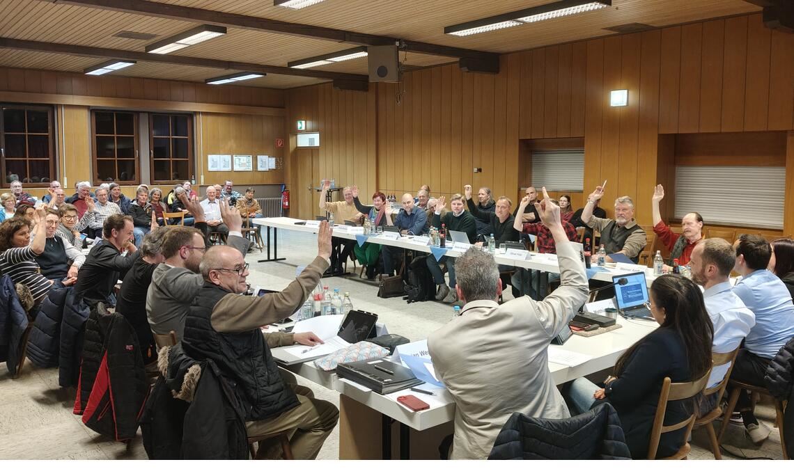 Mit viel Rückenwind, nämlich einer einstimmigen Verabschiedung des Etats für das Jahr 2025, kann in Wiernsheim kräftig investiert werden. Foto: Deeg