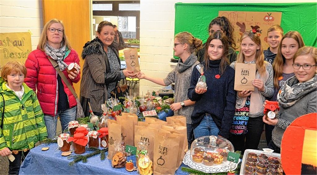 Die Schulgemeinschaft macht begeistert mit
