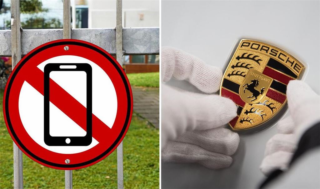 Mitarbeiter von Porsche im Werk in Zuffenhausen dürfen zwar ihr privates Handy noch bei sich tragen – es während der Arbeit aber nicht nutzen.