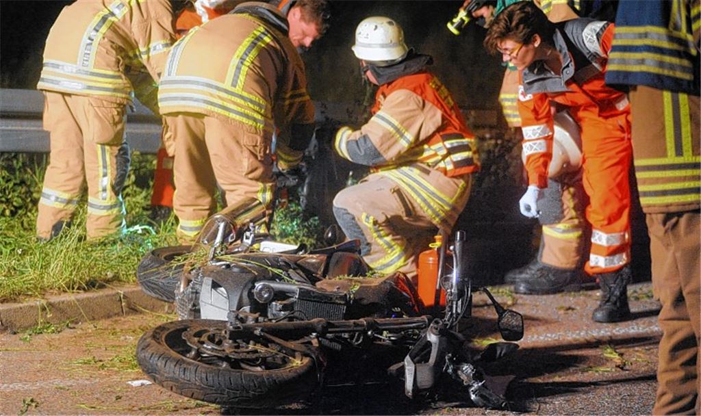 Motorradunfall nimmt ein tödliches Ende