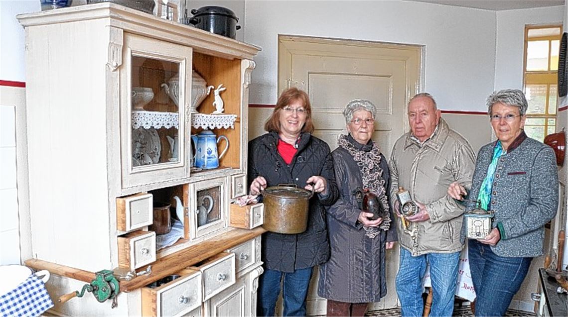 Küche erinnert an vergangene Tage