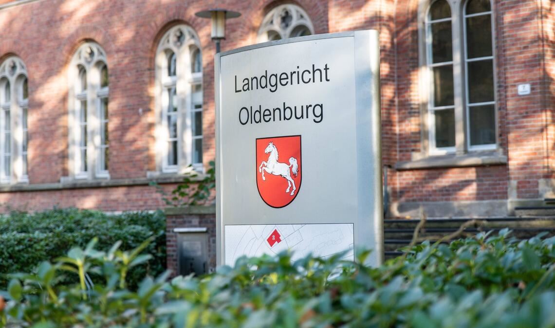 Mitteilung des Landgerichts Oldenburg (Archivbild)