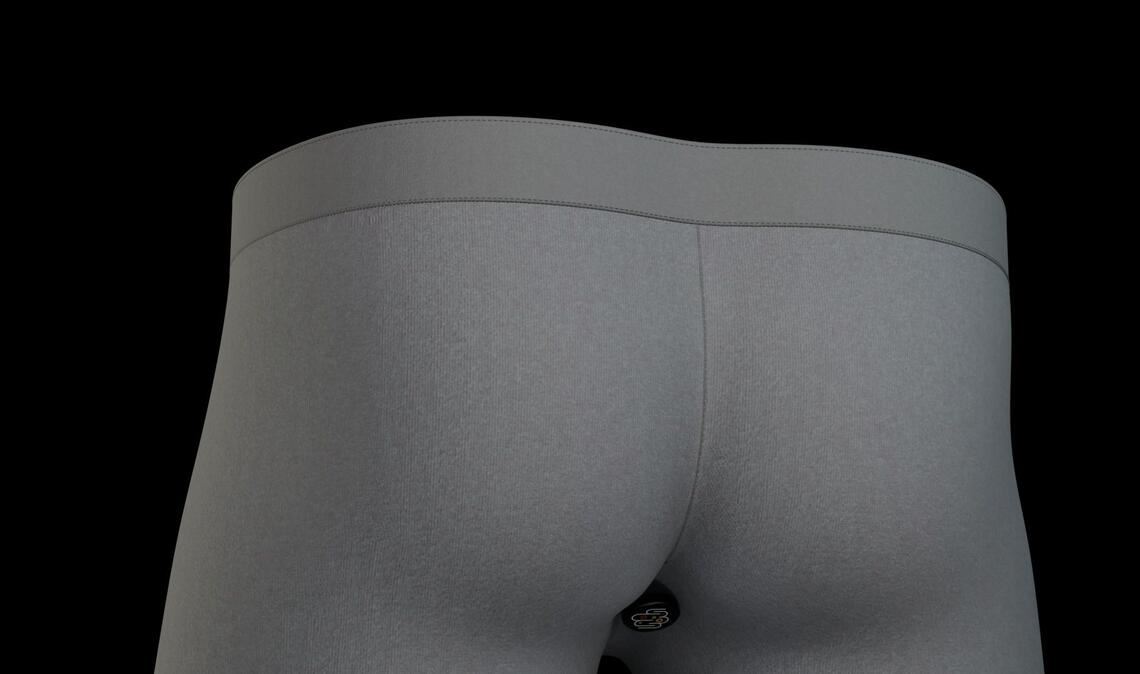 Modell der smarten Unterhose