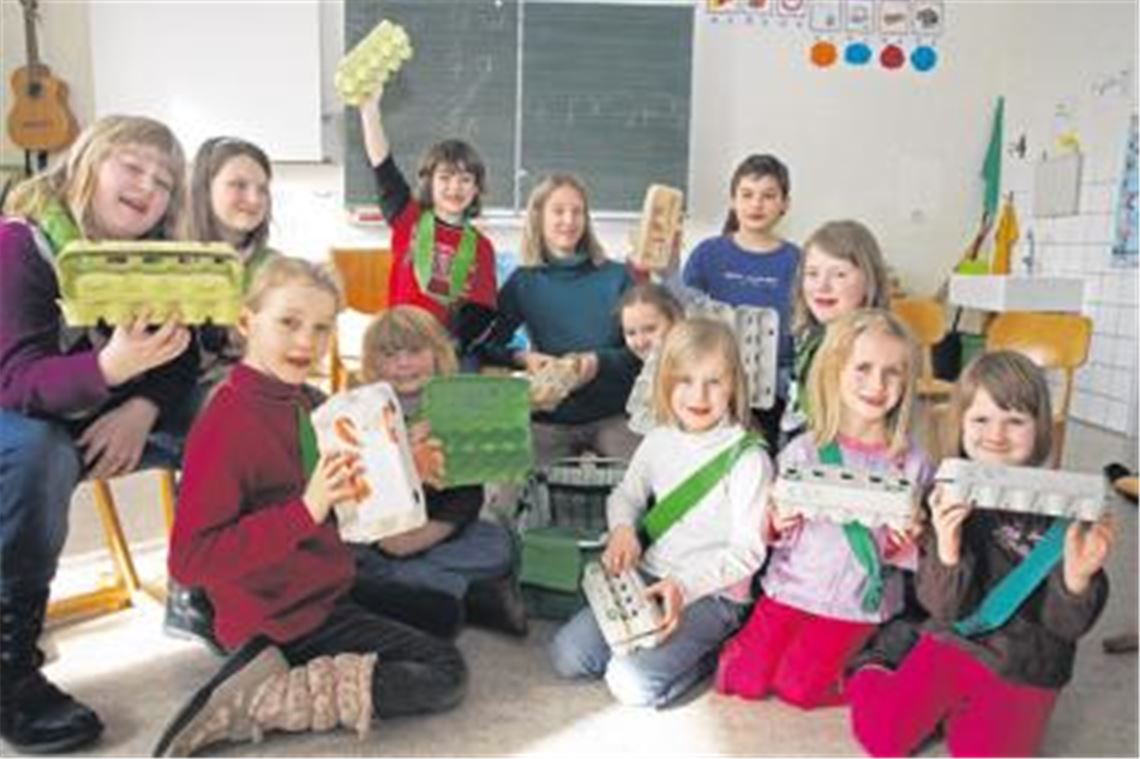 Modellversuch ist ein Erfolg: Schul- und Kindergartenkinder machen im Bildungshaus gemeinsame Erfahrungen. Foto: Hansen