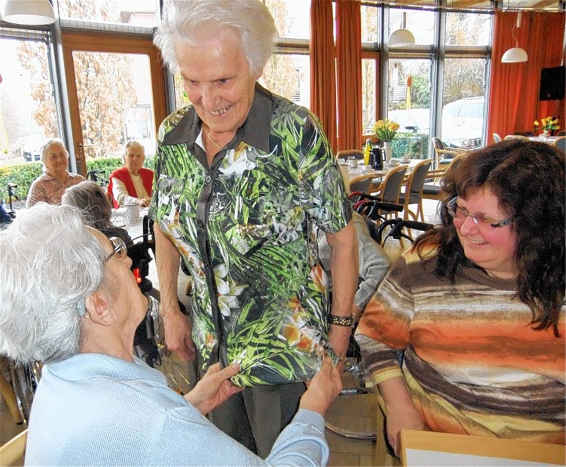 Modenschau für Senioren. Foto: privat