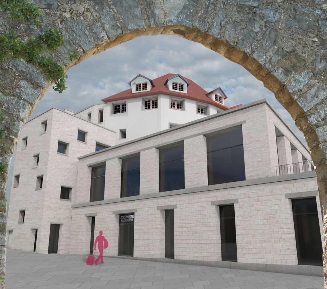 Möglicher Anbau ans Schloss Kaltenstein. Foto: JaKo-Baudenkmalpflege