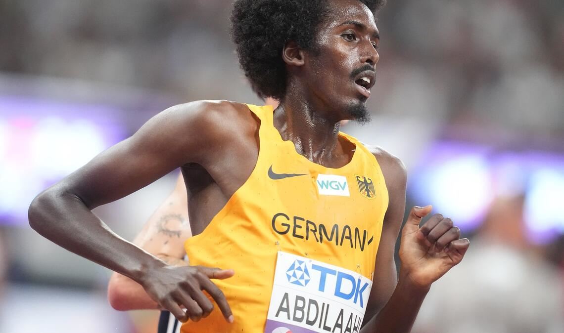 Mohamed Abdilaahi hat in Kalifornien den deutschen Rekord über 10.000 Meter geknackt. (Archivbild)