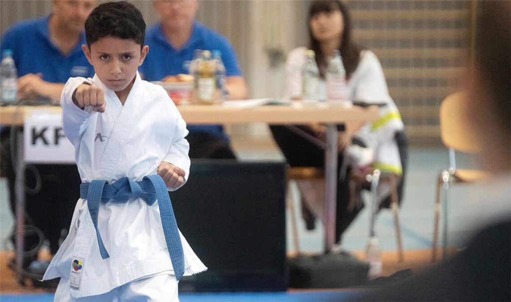 Mohammed al Hamdo ist voll konzentriert und erlebt beim Heimturnier wie nah Erfolg und Niederlage beieinander liegen. Am Ende kann er stolz auf sich sein. Fotos: Fotomoment
