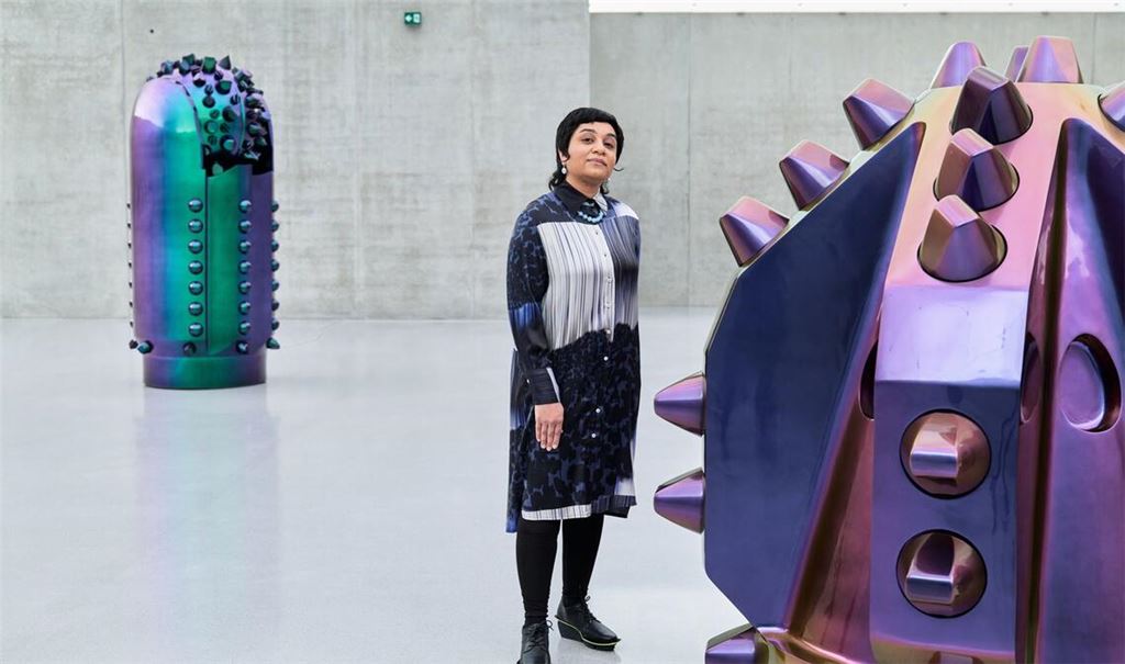Monira Al  Qadiri ist eine der erfolgreichsten Künstlerinnen der Golfregion. Ihr Thema: Erdöl.