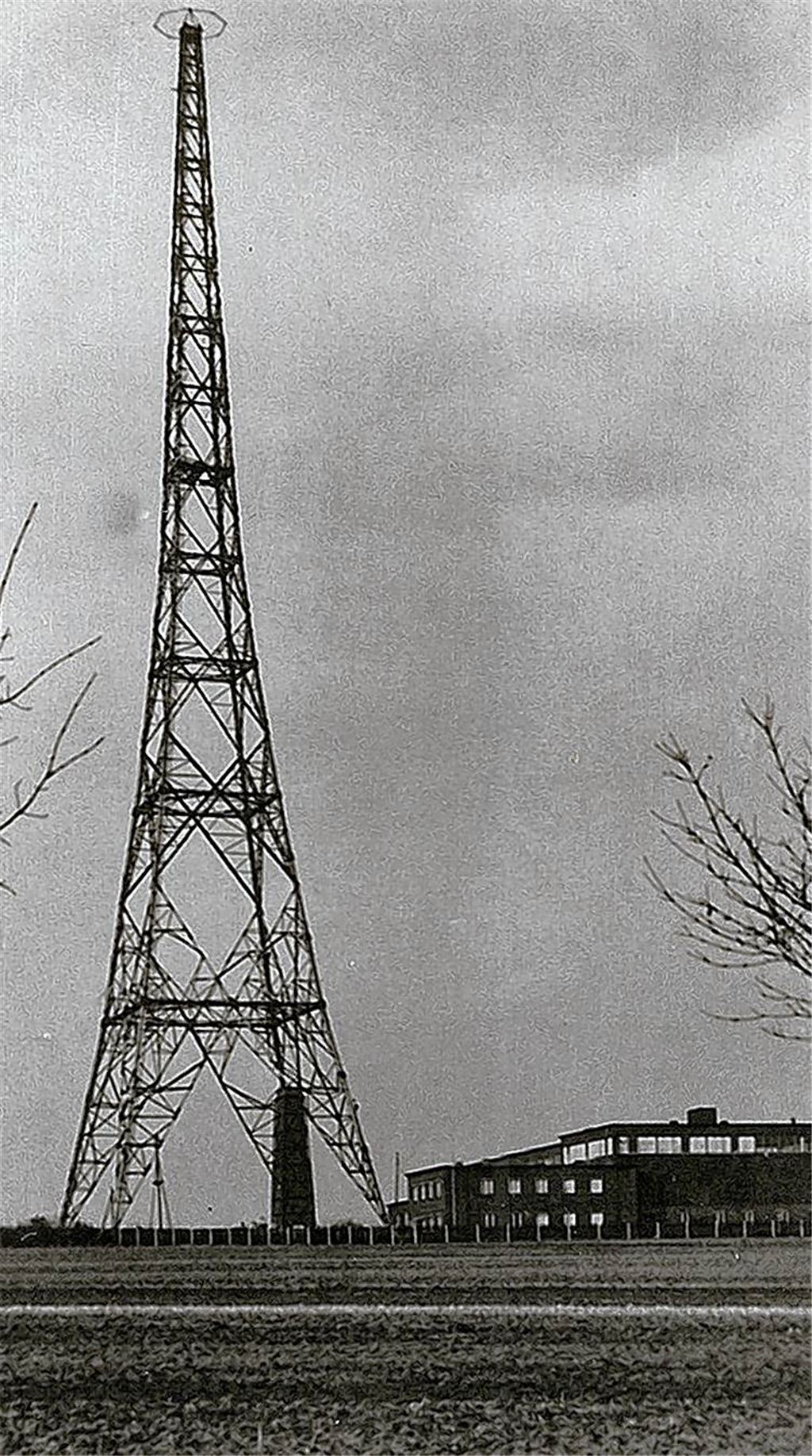 Mühlacker Sender, etwa 1935. Foto: privat