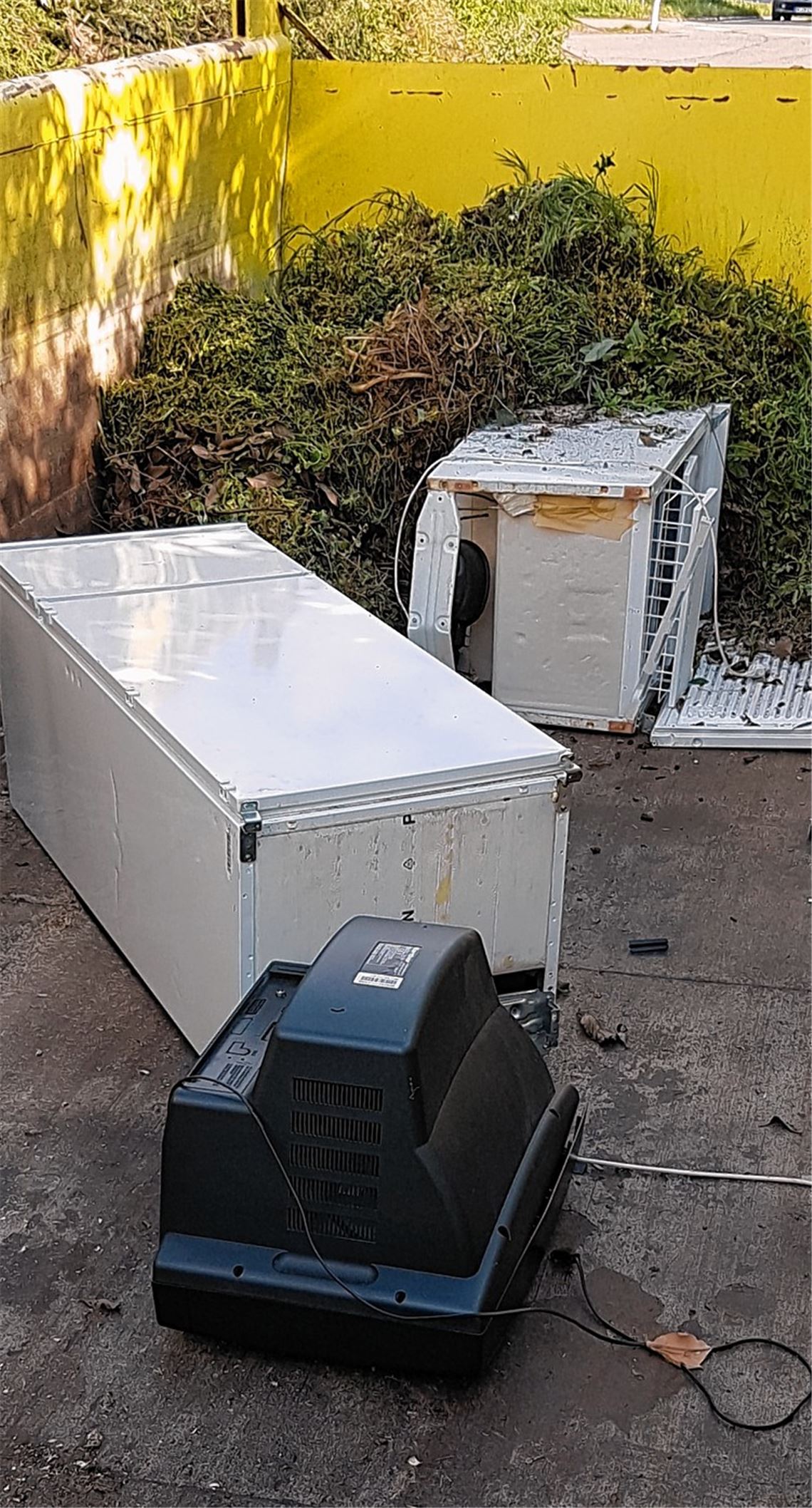 Häckselplatz für Müll missbraucht