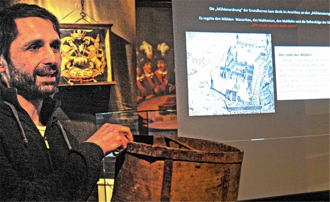 Müllermeister fesselt mit seinem Vortrag