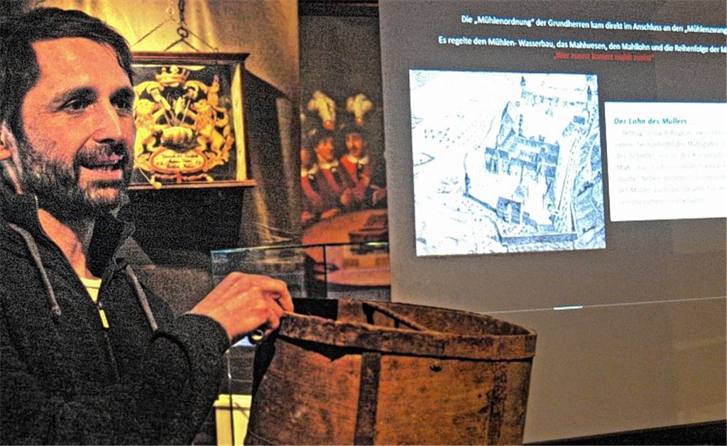 Müllermeister fesselt mit seinem Vortrag