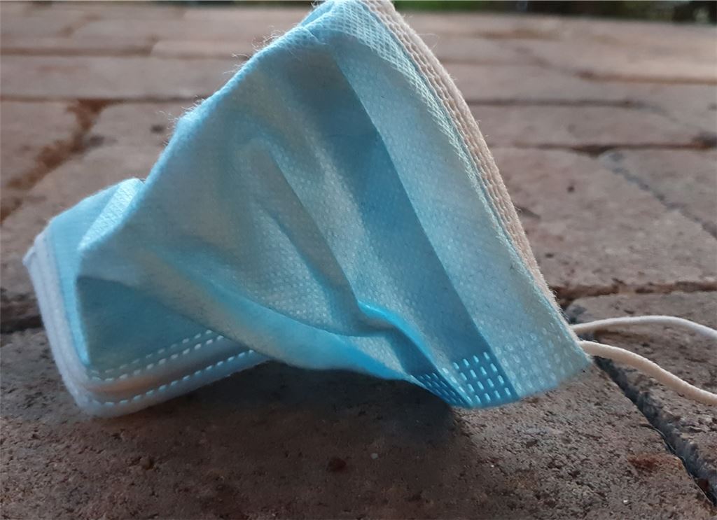 Mund-Nase-Maske.Symbolbild: Huber