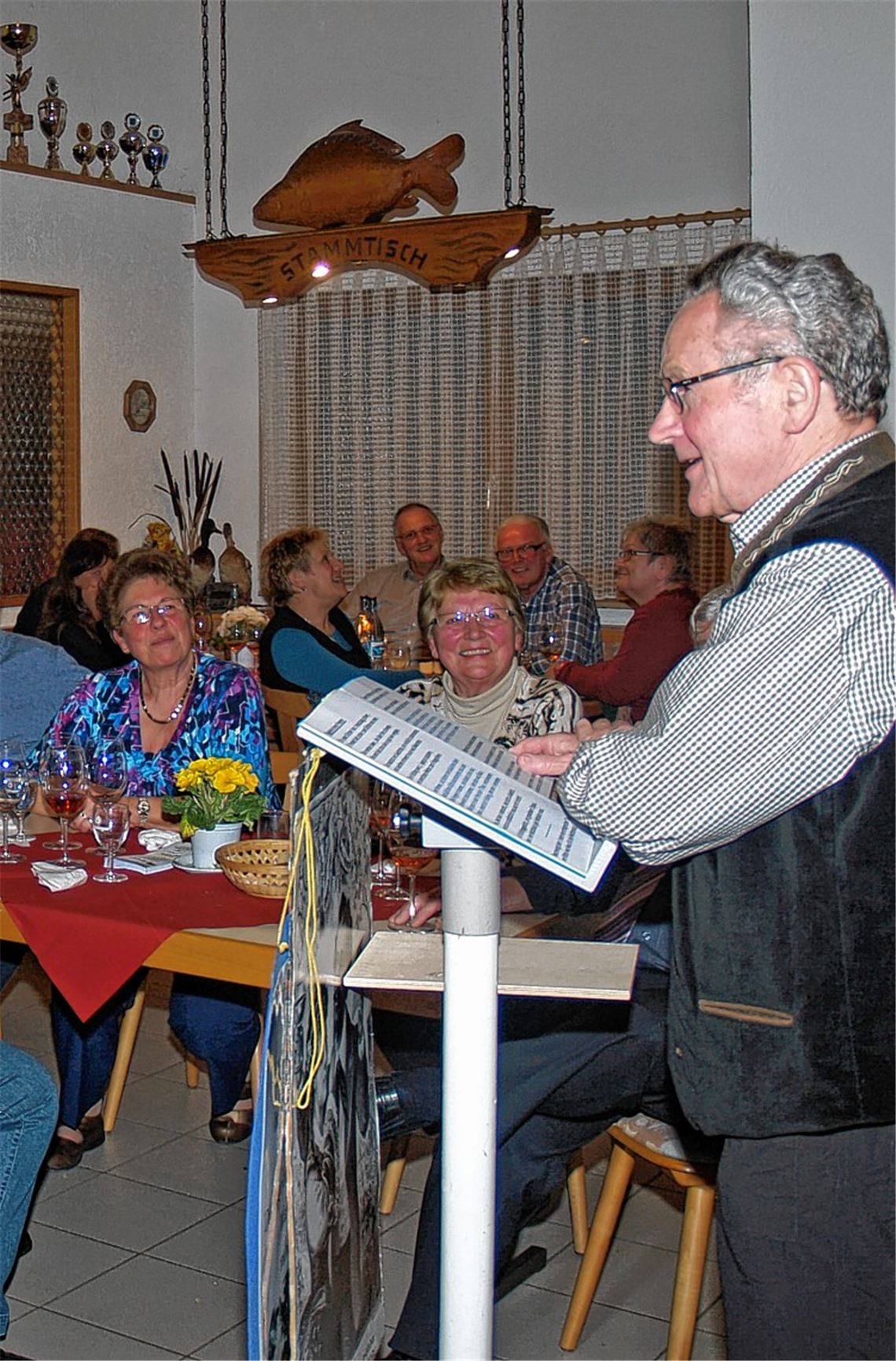 Mundartpoet Hans Fleischle.