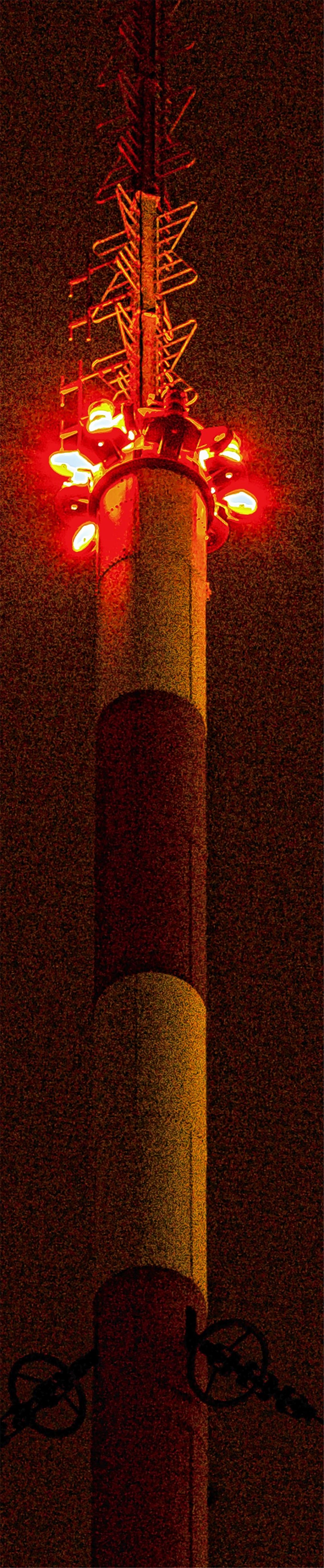 Sender-Beleuchtung wirft Fragen auf