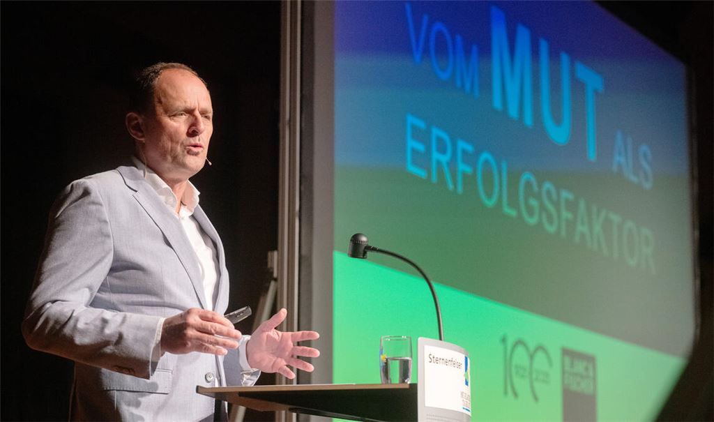 Mutmacher: Frank Gfrörer, CEO der Blanc & Fischer-Gruppe mit ihren Flaggschiffen Blanco und E.G.O., warnt in schwierigen Zeiten vor zu viel Zaghaftigkeit . Fotos: Fotomoment