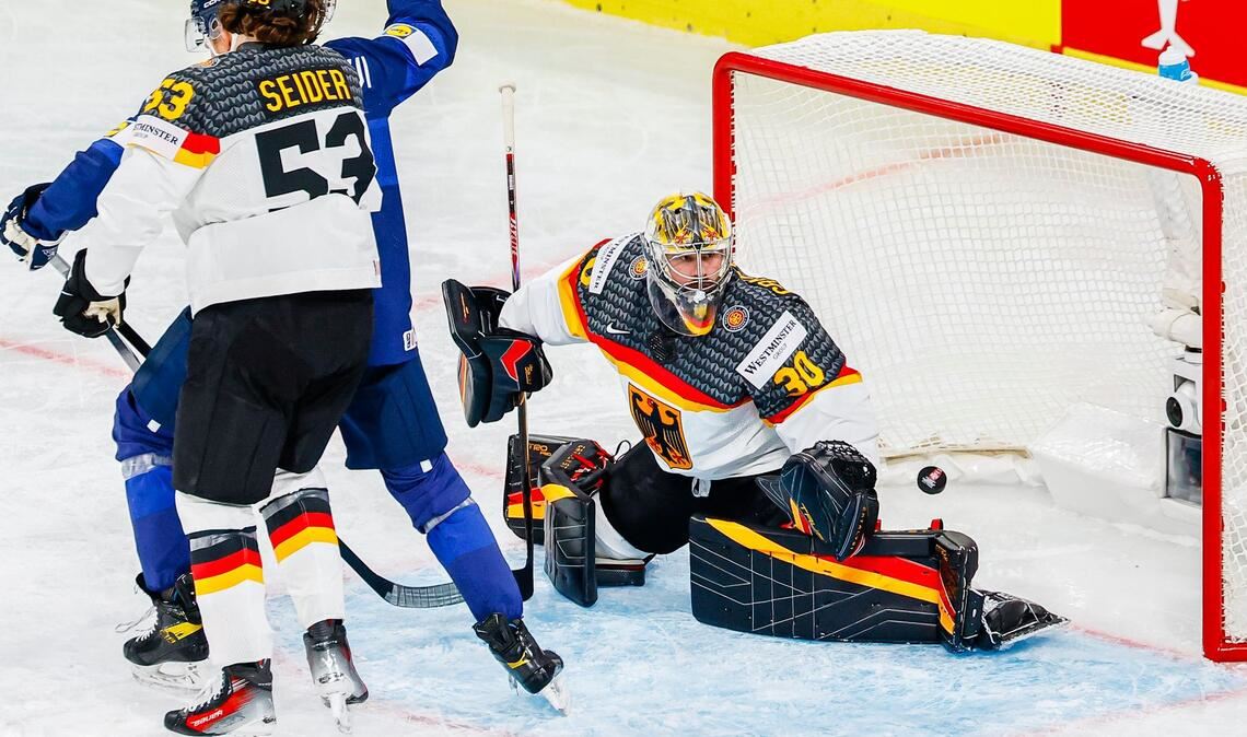 NHL-Torhüter Phlipp Grubauer war ein überragender Rückhalt für die Eishockey-Nationalmannschaft.