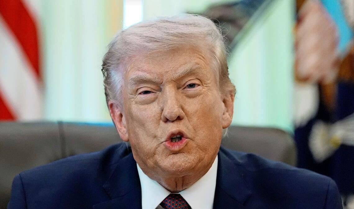 Nach Kritik hat Trump ein Bild von sich in Online-Netzwerken löschen lassen, das ihn als Jesus Christus zeigt (Archivfoto).