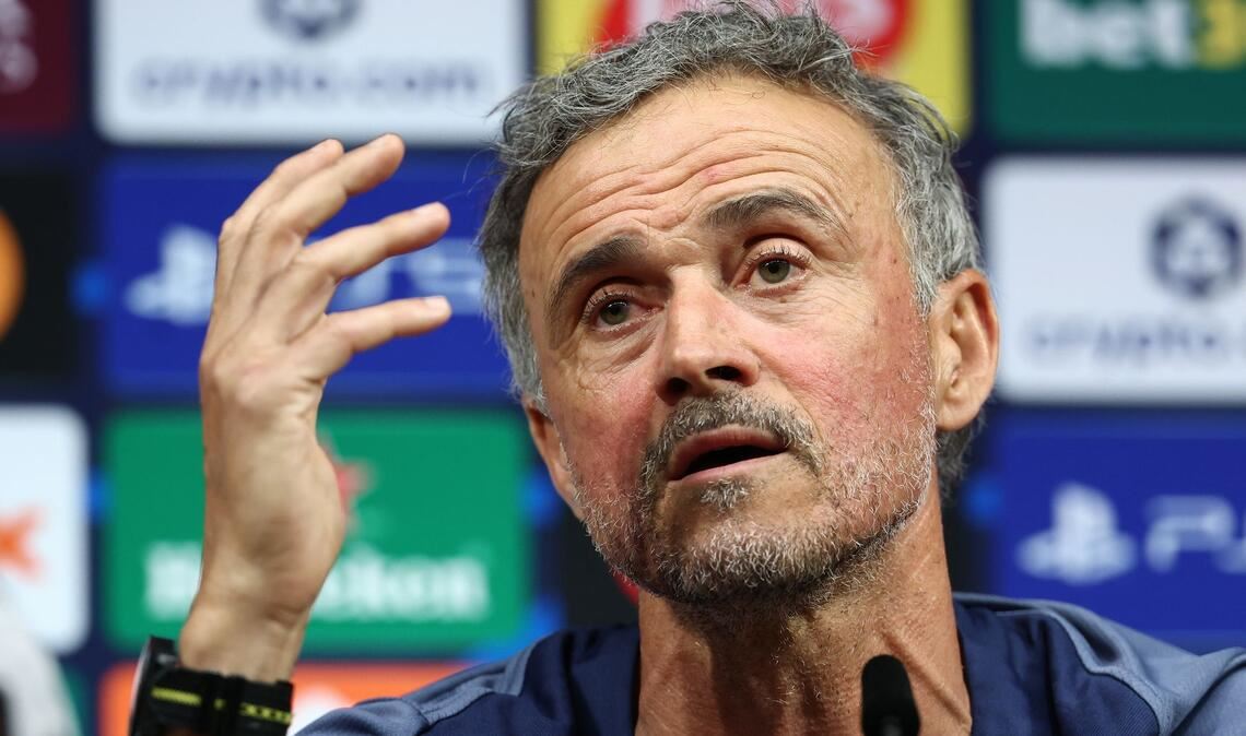 Nach Meinung von PSG-Coach Luis Enrique gibt es keinen Favoriten im Champions-League-Finale. (Archivbild)