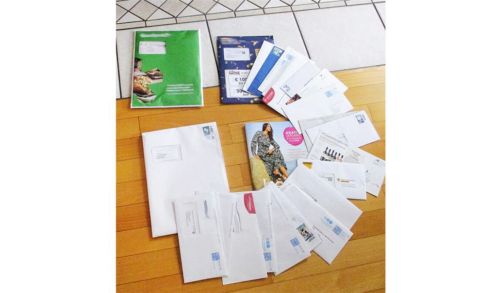 Nach acht Tagen erstmals wieder Post – und dann kommen 22 Briefe auf einen Schlag. Foto: privat