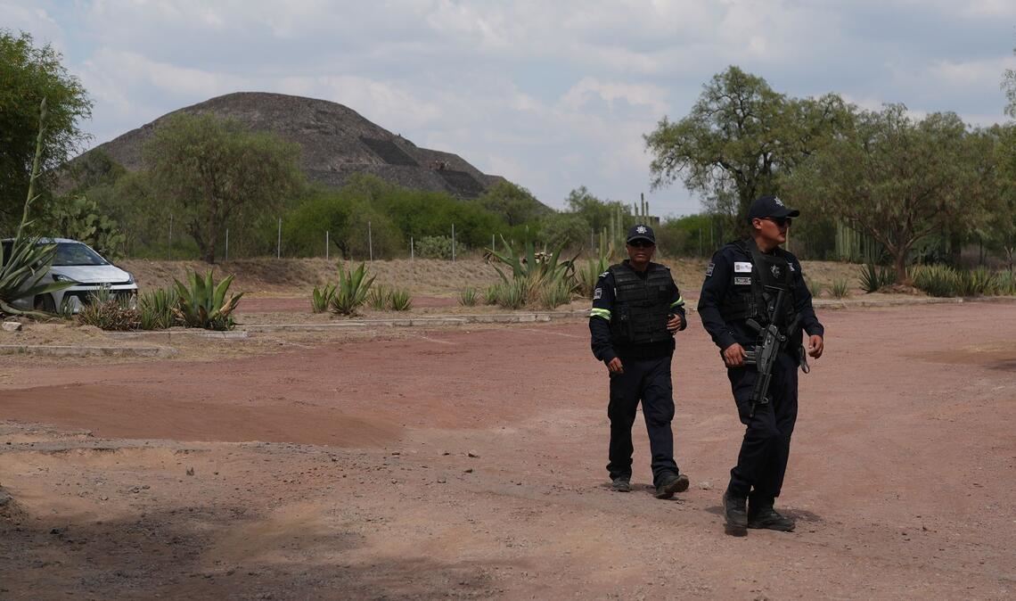 Nach dem Angriff bleibt die Ruinenstadt bis auf weiteres geschlossen.