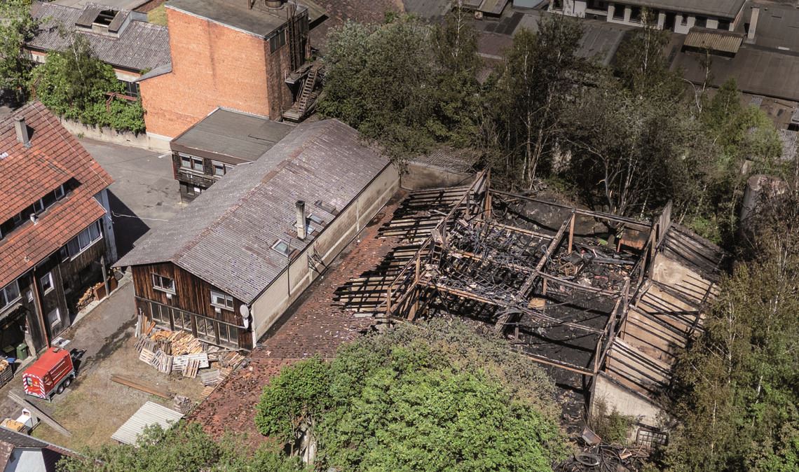 Nach dem Brand in Ötisheim besteht der Anfangsverdacht der Brandstiftung. Foto: Archiv