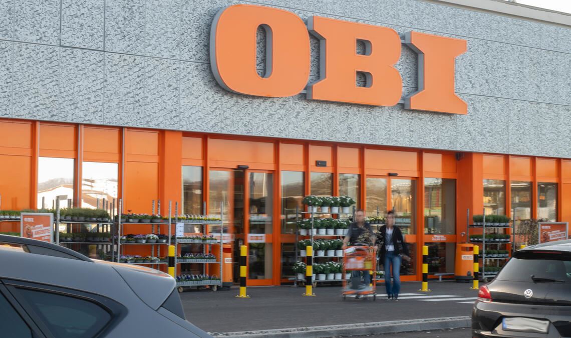 Nach dem „Softopening“ seit Anfang Januar feiert der neue OBI-Markt an der Vetterstraße jetzt seine offizielle Eröffnung. Foto: Fotomoment