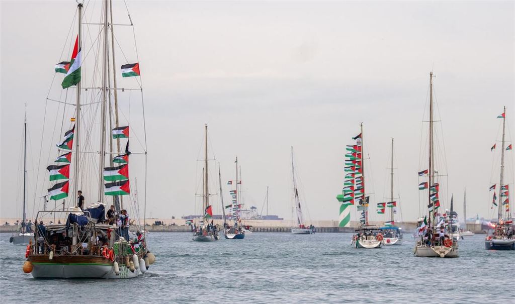 Nach dem Stopp durch Israels Marine wagt die internationale Gaza-Hilfsflotte einen neuen Versuch (Archivfoto).