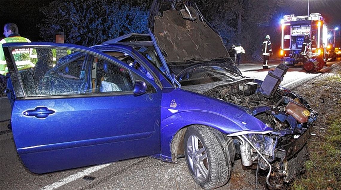 Überschlag auf B35 geht glimpflich aus