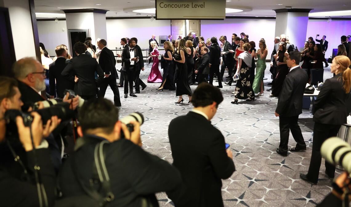 Nach den Schüssen herrscht große Unruhe.