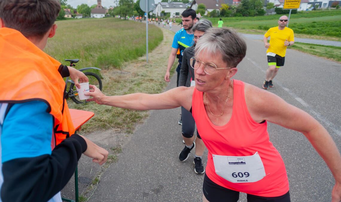 Nach der Stärkung geht es weiter.