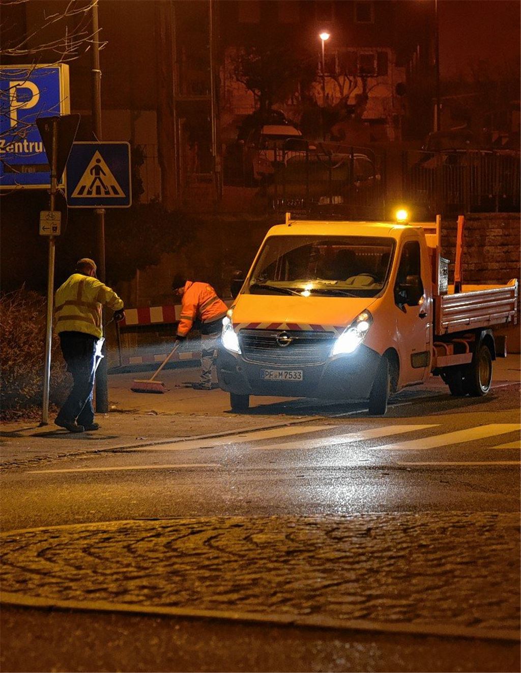 Die Silvester-Sauerei hält sich in Grenzen