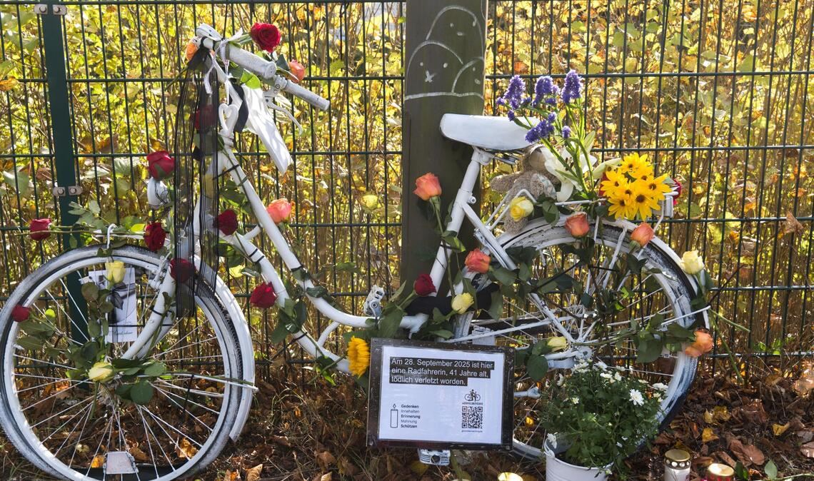 Nach vorläufiger Statistik war jeder sechste (16,4 Prozent) im Straßenverkehr getötete Mensch mit dem Fahrrad unterwegs. (Archivbild)