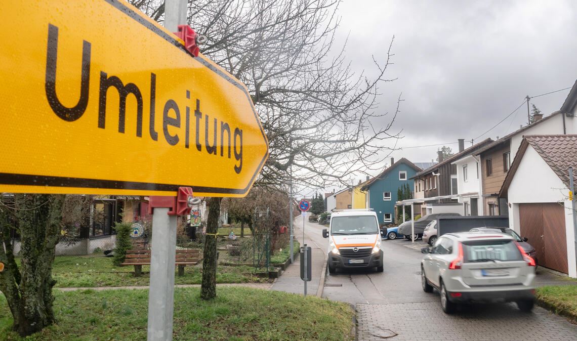 Nach wie vor stark Belastet: der Ziegeläckerweg. Foto: Archiv