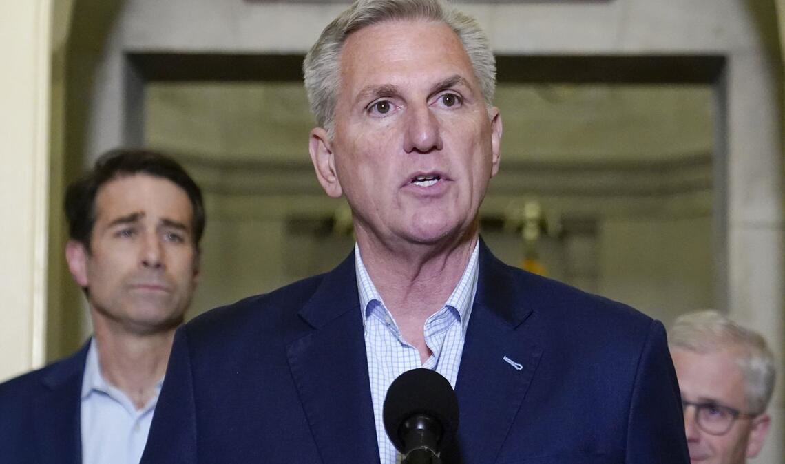 „Nach wochenlangen Verhandlungen haben wir uns grundsätzlich geeinigt“, so der Republikaner Kevin McCarthy.