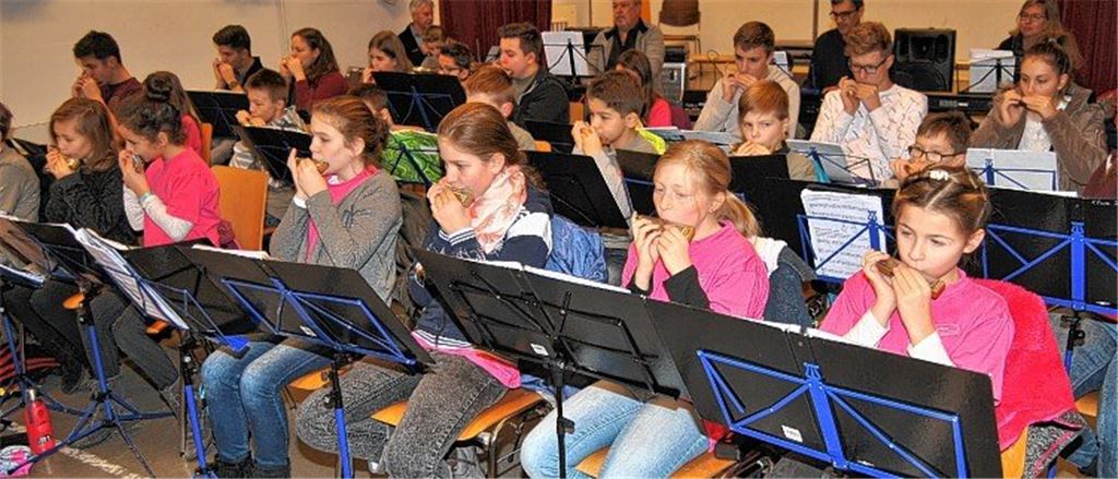 Junge Mündhärfler bieten ein buntes Programm