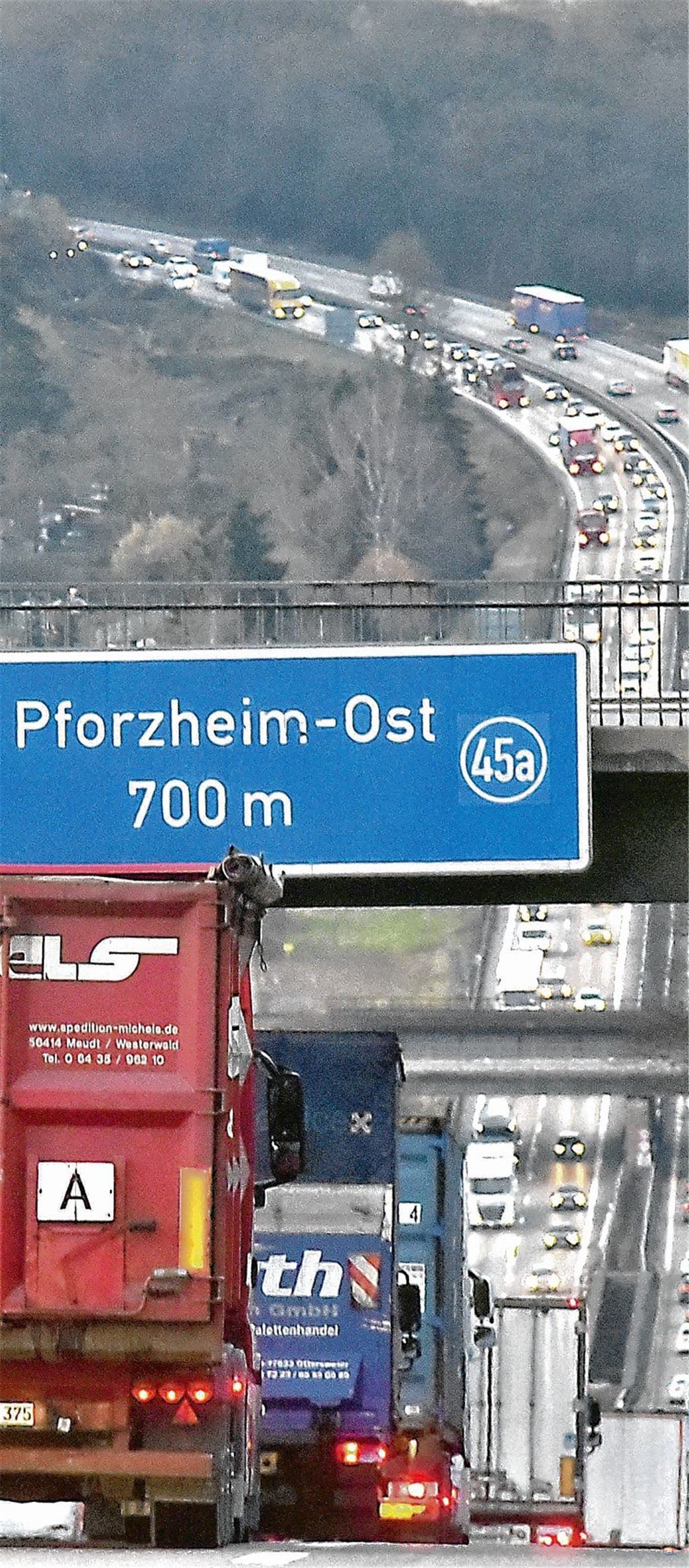 A8: Ausbau im Enztal beginnt erst in der zweiten Jahreshälfte 2020