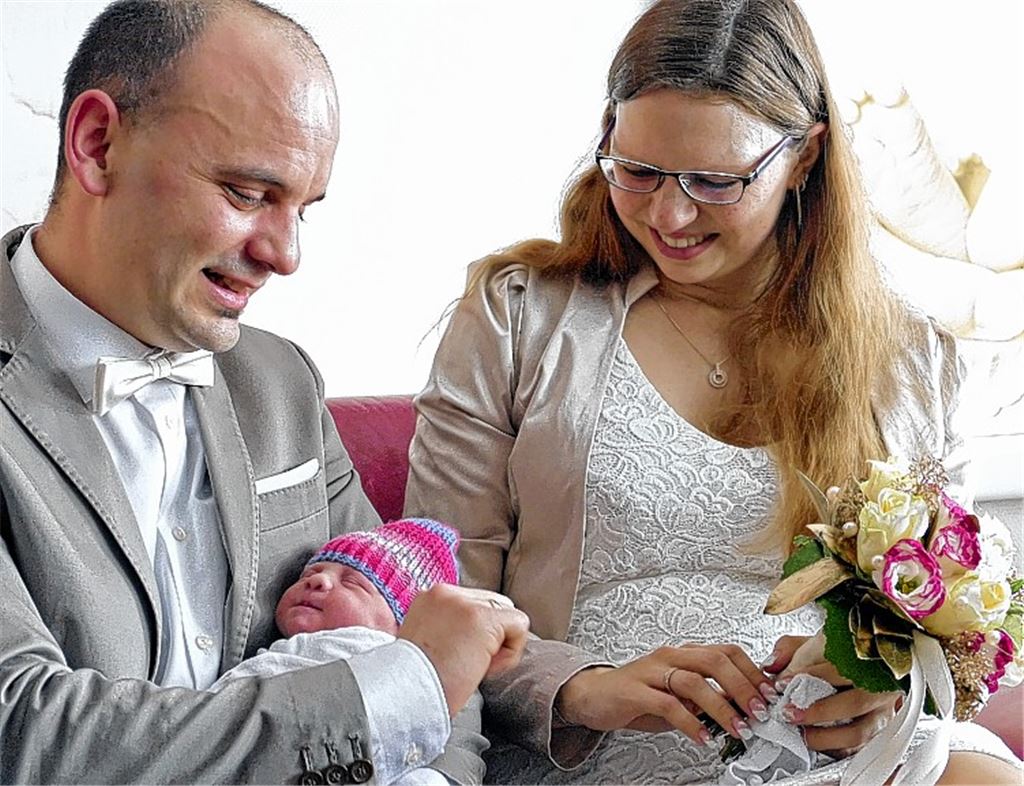 Baby wirft Hochzeitsplan durcheinander