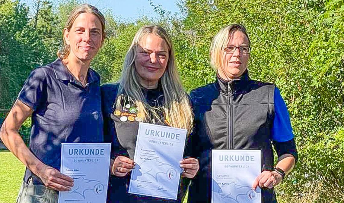 Natascha Rose feiert dritten Sieg im Bowhunter-Finale Natascha Rose ist zum dritten Mal die Beste beim Bowhunterfinale.