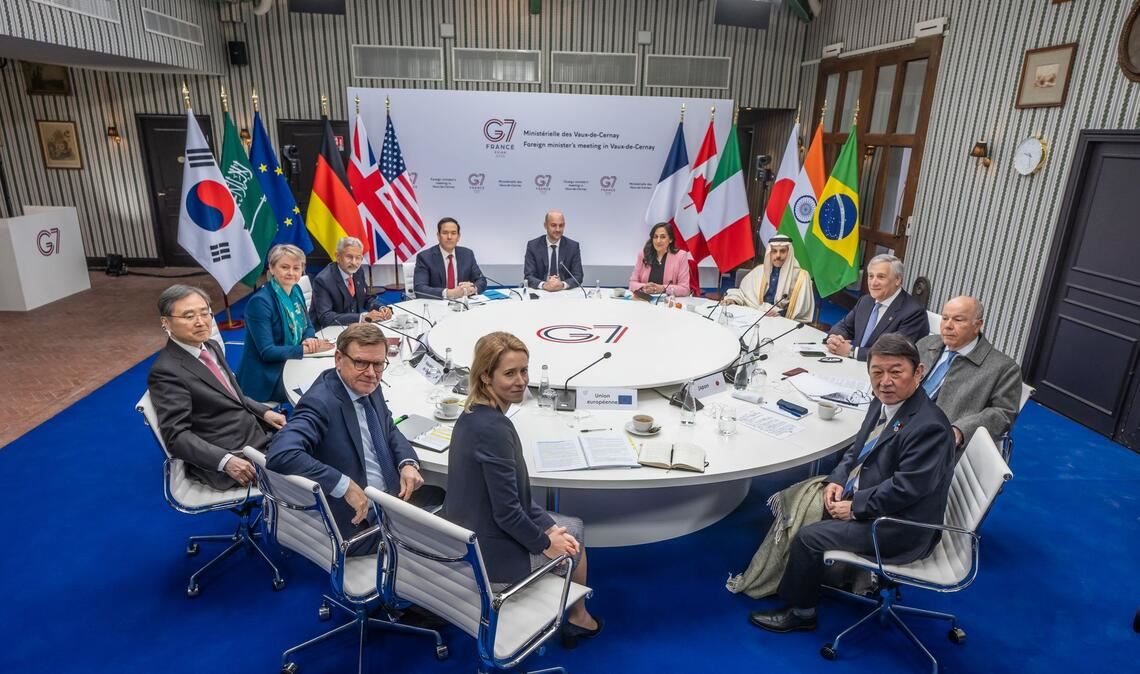 Neben den Kriegen im Iran und der Ukraine sprachen die Minister auch über Drogenkriminalität und Wiederaufbau.