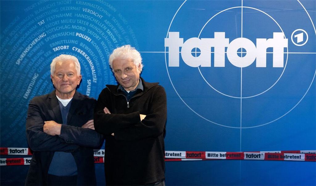 Nemec und Wachtveitl bei ihrer letzten "Tatort"-Premiere.