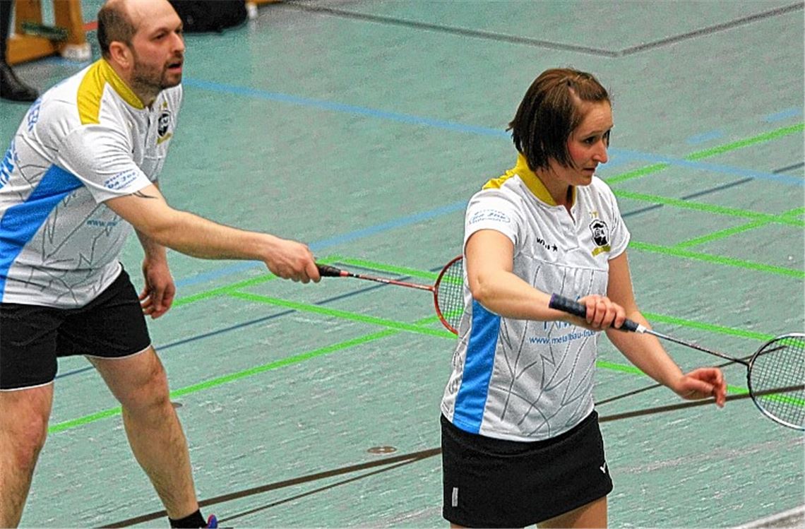 Nervenstarkes Mixed-Doppel: Damir Prša und Luisa Schypulla.