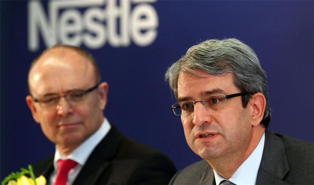 Nestlé trennt sich von seinem Vorstandschef Laurent Freixe - hier auf einer Pressekonferenz von 2012