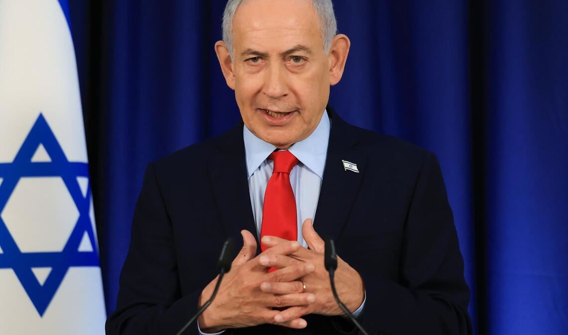 Netanjahu bekräftigte im Gespräch mit dem US-Sender CBS in der Sendung "60 Minutes", das angereicherte Material müsse vollständig "aus dem Iran entfernt werden". (Archivbild)