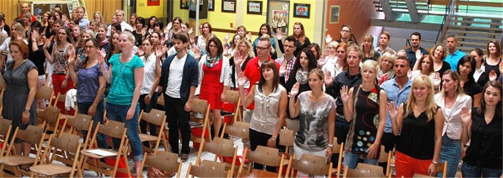 Neue Lehrer vereidigt